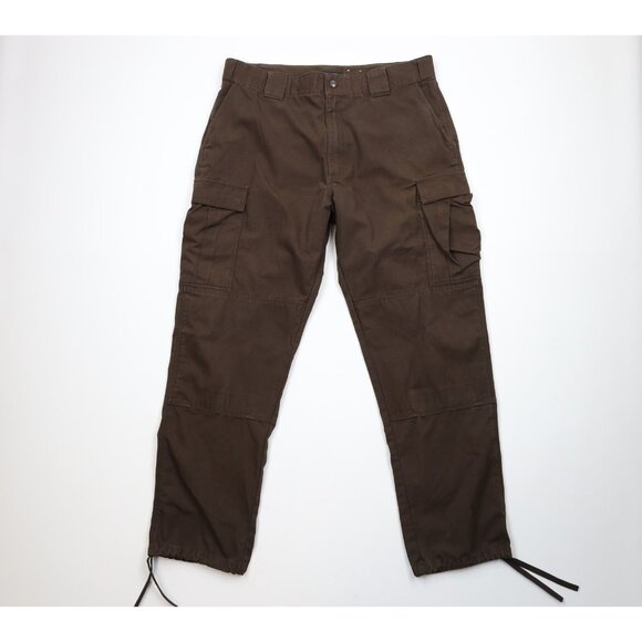 Vintage 5.11 Tactical Series Mens XL Faded Ripstop TDU Uniform Cargo Pants Brown